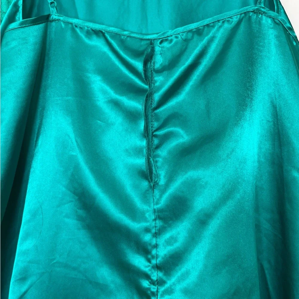 ASOS Green Lace Maternity Swing Dress - Picture 8 of 8